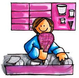 Merchandising y reclamos publicitarios para ferias