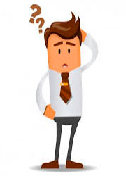 Dibujo con interrogantes