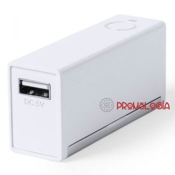 Cargador USB promocional.