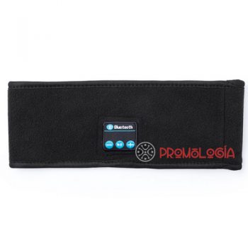 Cinta cabeza bluetooth publicitaria.