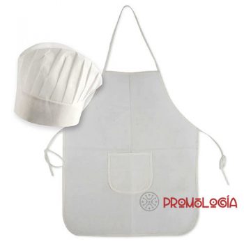 Delantal promocional.