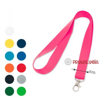 Lanyard promocional para ferias, congresos y eventos