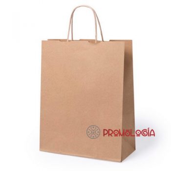 Bolsa de papel promocional para publicidad