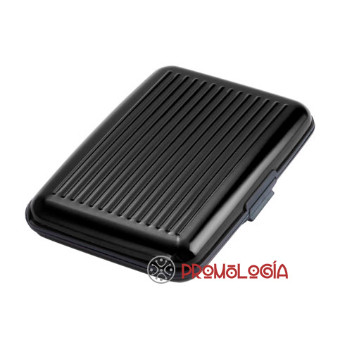 PMC214 Tarjetero-Hetar-0 Tarjetero promocional con seis compartimentos.