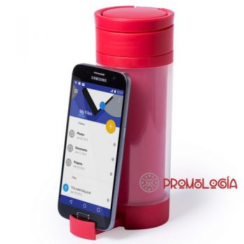 Bidón soporte promocional.