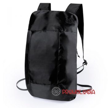 Mochila plegable promocional para publicidad de empresas
