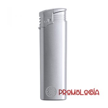 Encendedor recargable publicitario para reclamo y promoción.