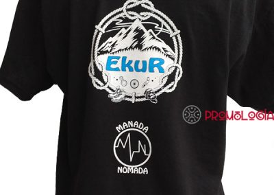 Camiseta serigrafiada